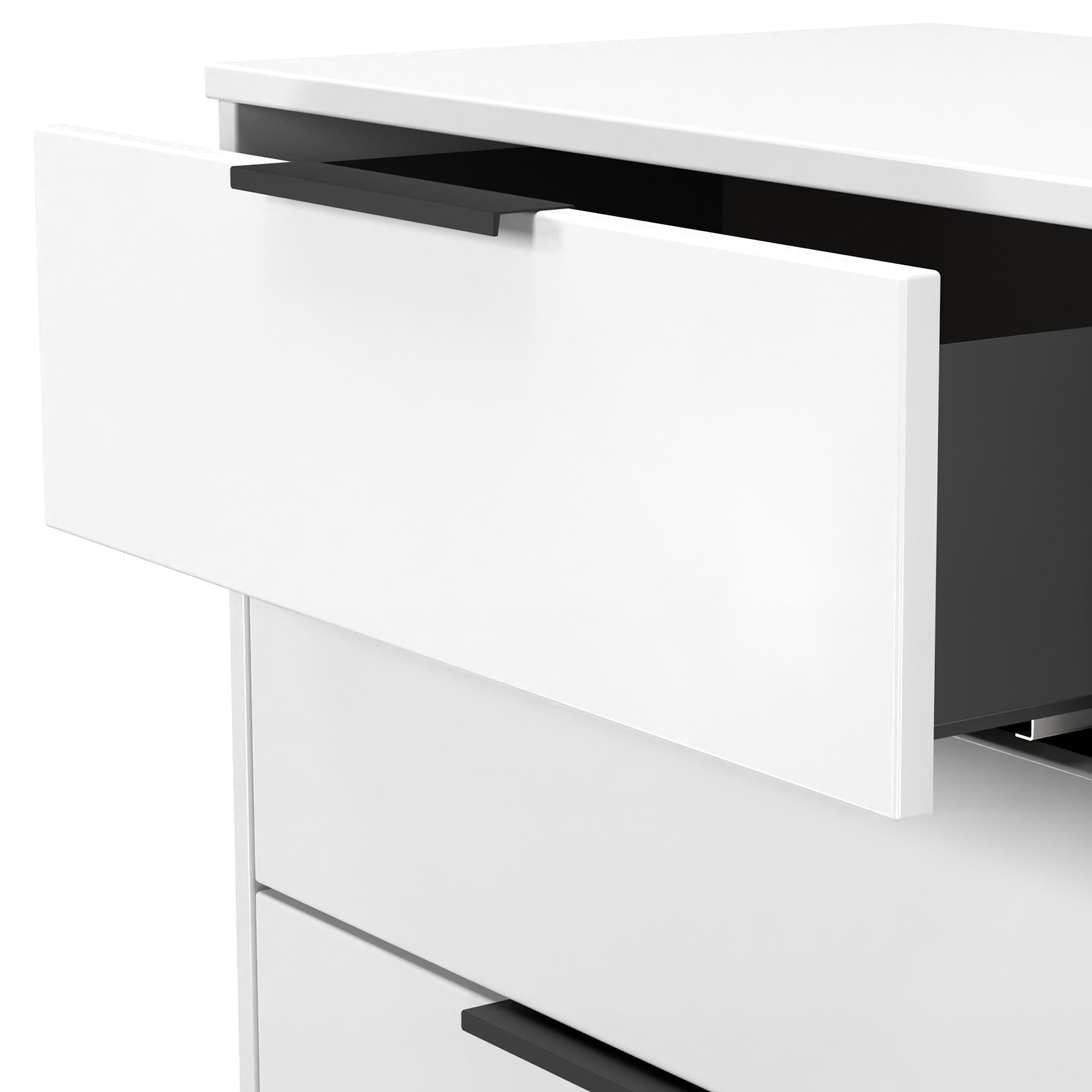 Asher White 3 Drawer TV Unit Cabinet from Roseland Furniture