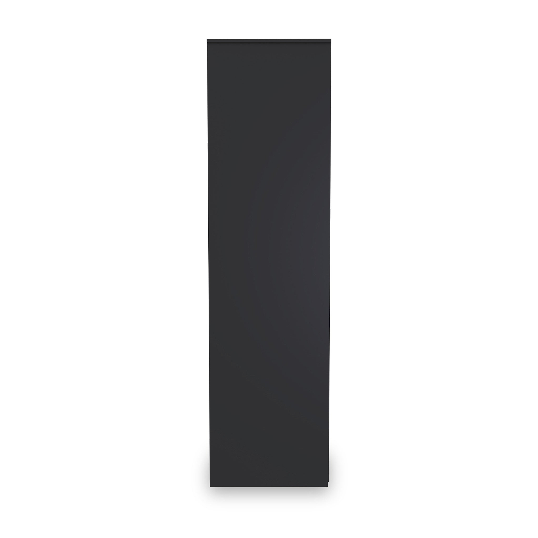 Moreno Graphite Grey 2 Door Double Wardrobe from Roseland furniture