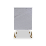 Moreno Marble Effect 3 Drawer Chest
