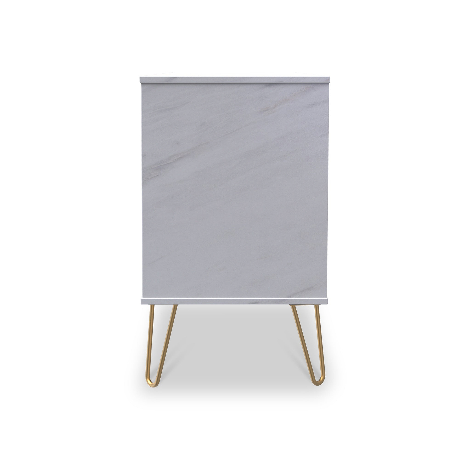 Moreno Marble Effect 3 Drawer Chest