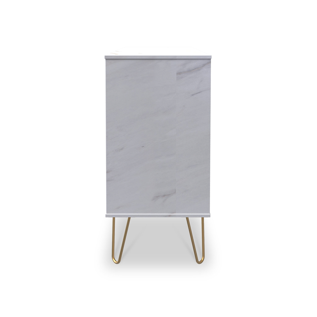 Moreno Marble Effect 4 Drawer Chest