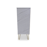 Moreno Marble Effect 5 Drawer Chest
