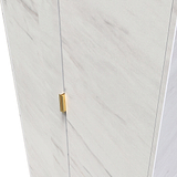 Moreno Marble Effect 2 Door Double Wardrobe