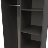 Moreno Graphite Grey Open Shelf Unit