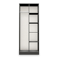 Moreno Graphite Grey Open Shelf Unit from Roseland Furniture