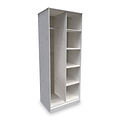 Moreno Marble Open Shelf Unit from Roseland Furniture