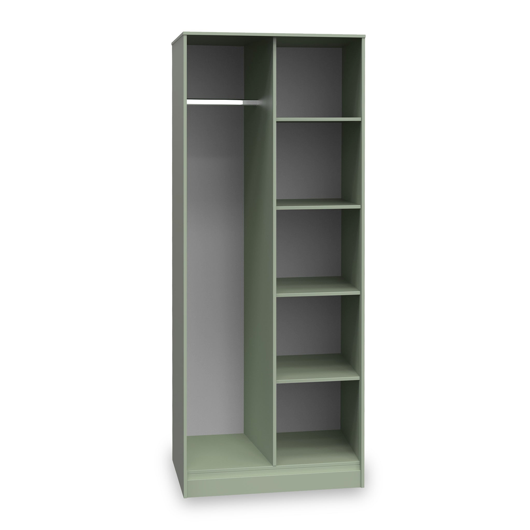 Moreno Olive Open Shelf Unit from Roseland
