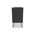 Moreno Graphite Grey 6 Drawer Sideboard Cabinet