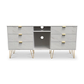 Moreno Marble 6 Drawer Sideboard Cabinet