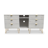 Moreno Marble 6 Drawer Sideboard Cabinet