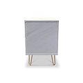 Moreno Marble Effect 2 Drawer 2 Door Wide Sideboard