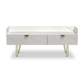 Moreno Marble Effect Media TV Stand Console Unit
