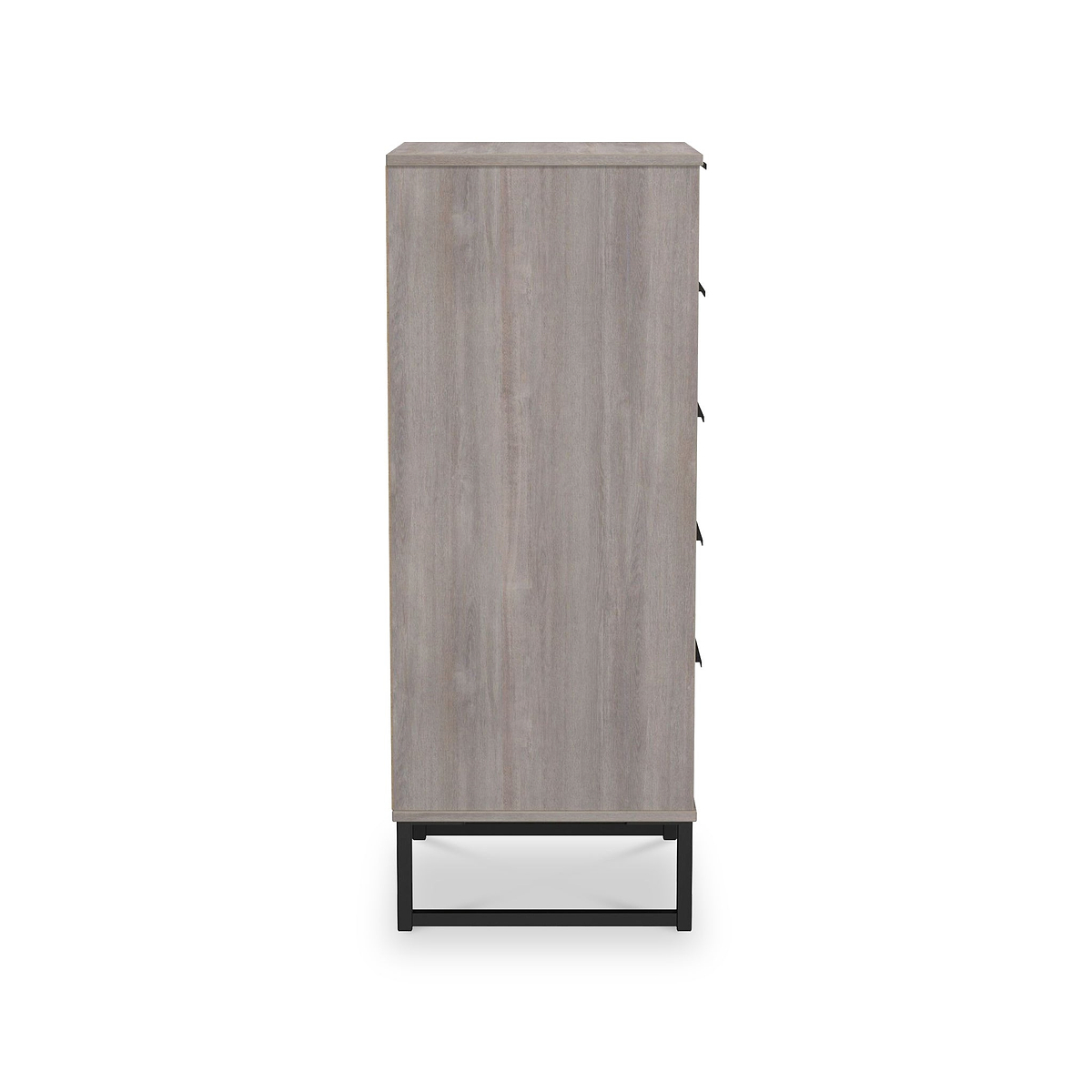 Ashbourne 5 Drawer Tallboy Grey Oak from Roseland Furniture