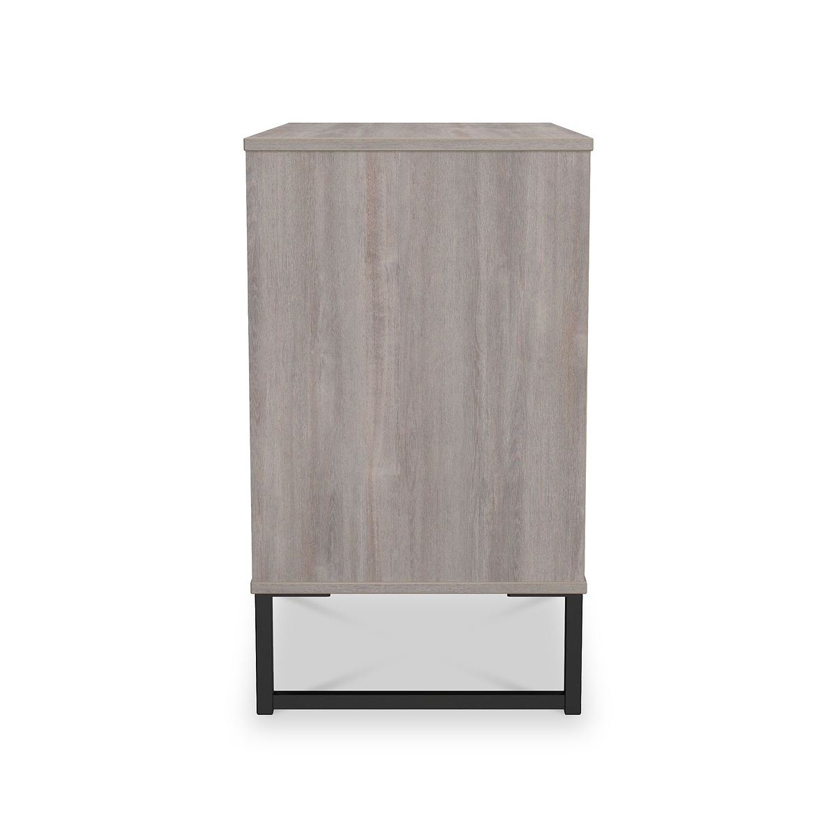 Ashbourne 3 Drawer Wide Chest Grey Oak from Roseland Furniture