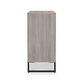 Ashbourne 4 Drawer Chest Grey Oak from Roseland Furniture
