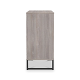 Ashbourne 4 Drawer Chest Grey Oak from Roseland Furniture