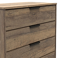 Ashbourne 4 Drawer Chest Vintage Oak from Roseland Furniture