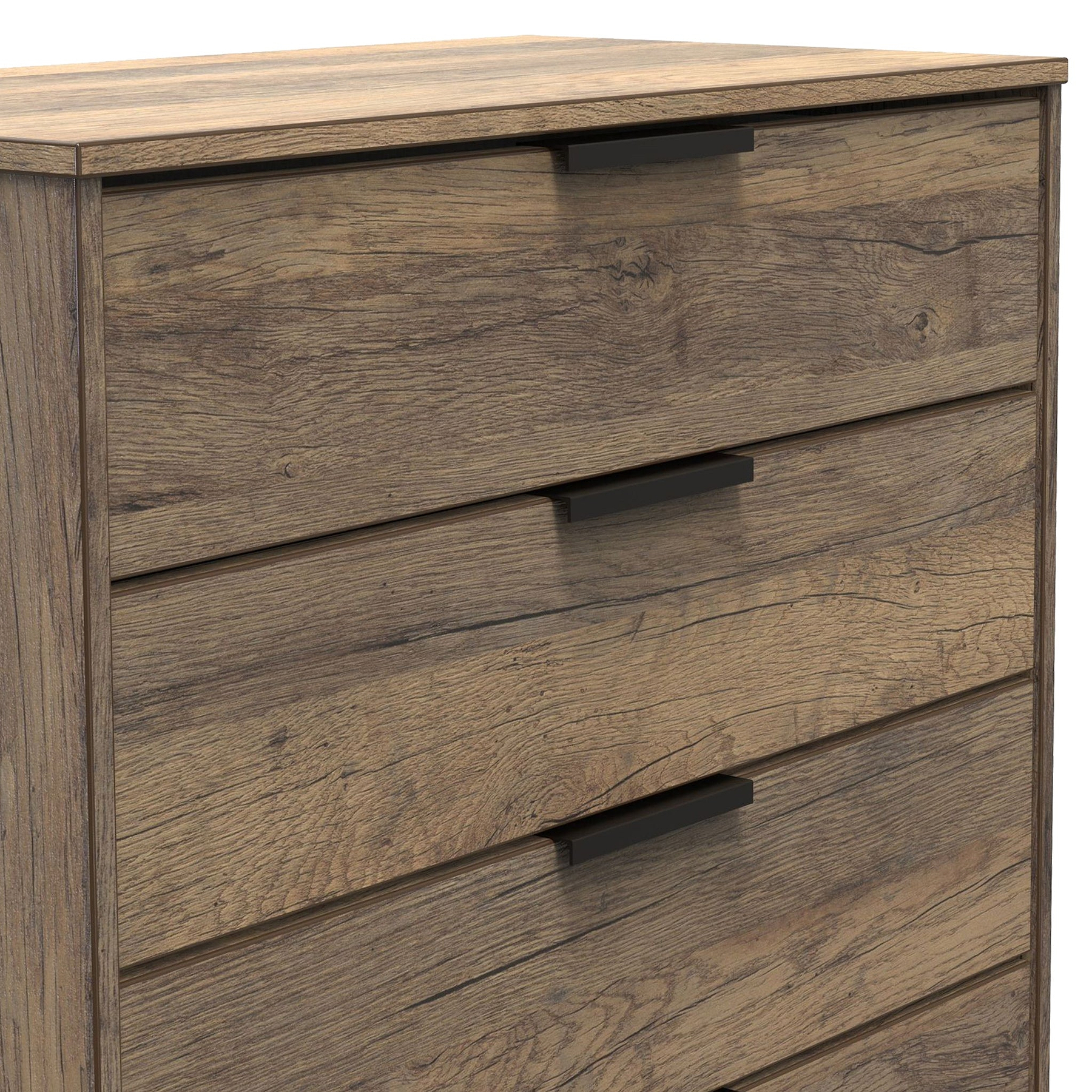 Ashbourne 4 Drawer Chest Vintage Oak from Roseland Furniture
