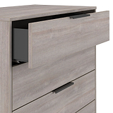 Ashbourne 5 Drawer Chest Grey Oak from Roseland Furniture