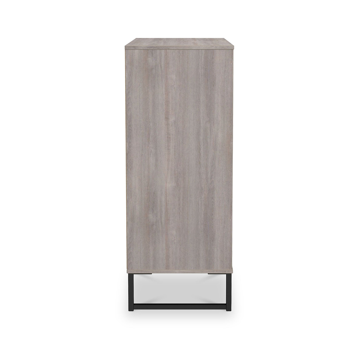 Ashbourne 5 Drawer Chest Grey Oak from Roseland Furniture