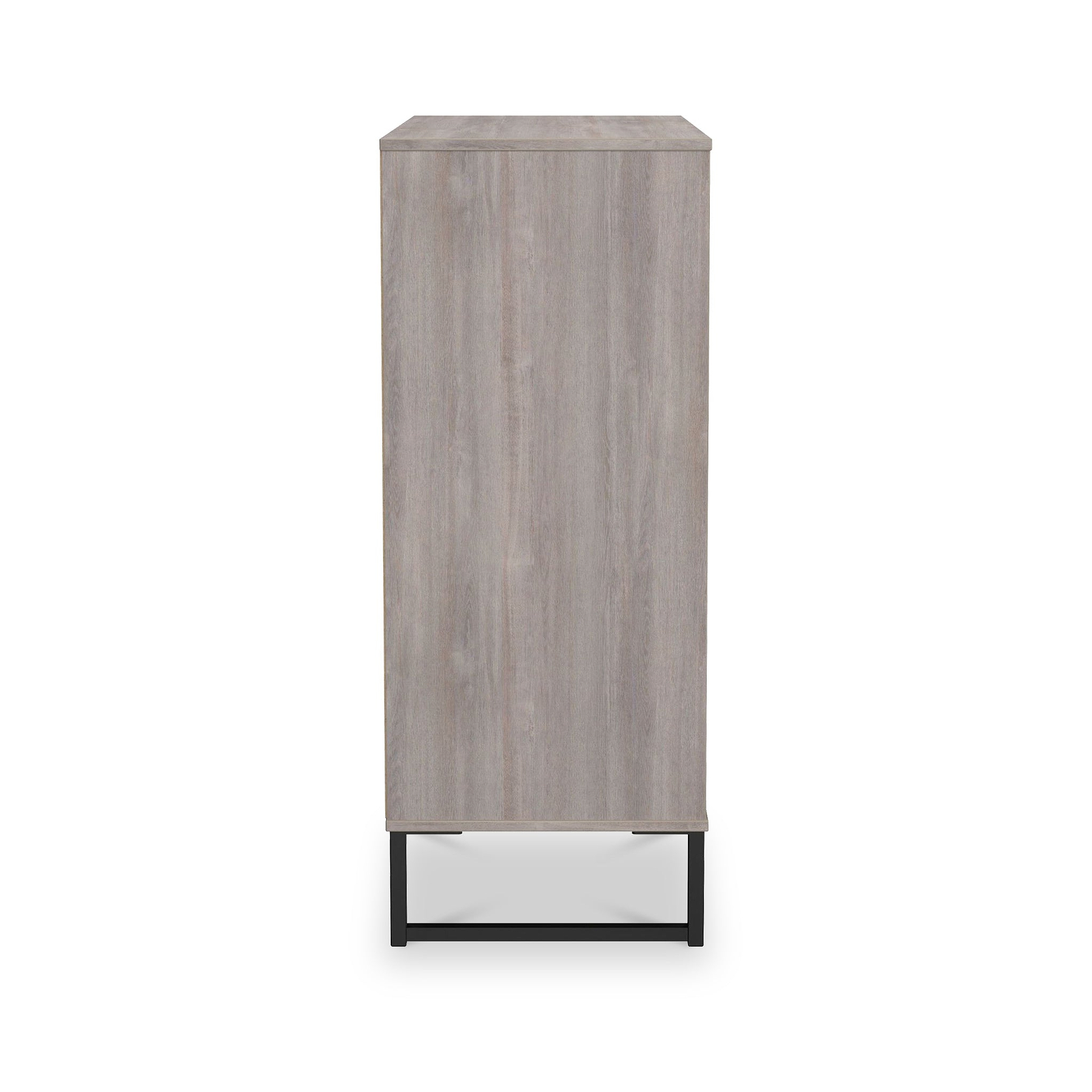Ashbourne 5 Drawer Chest Grey Oak from Roseland Furniture
