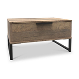 Ashbourne 1 Drawer Side Table Vintage Oak from Roseland Furniture