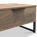 Ashbourne 1 Drawer Side Table Vintage Oak from Roseland Furniture