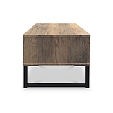 Ashbourne 1 Drawer Side Table Vintage Oak from Roseland Furniture