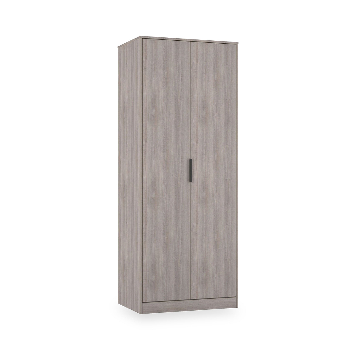 Ashbourne Double Wardrobe Grey Oak from Roseland Furniture