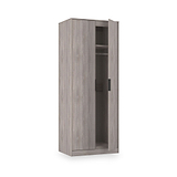 Ashbourne Double Wardrobe Grey Oak from Roseland Furniture