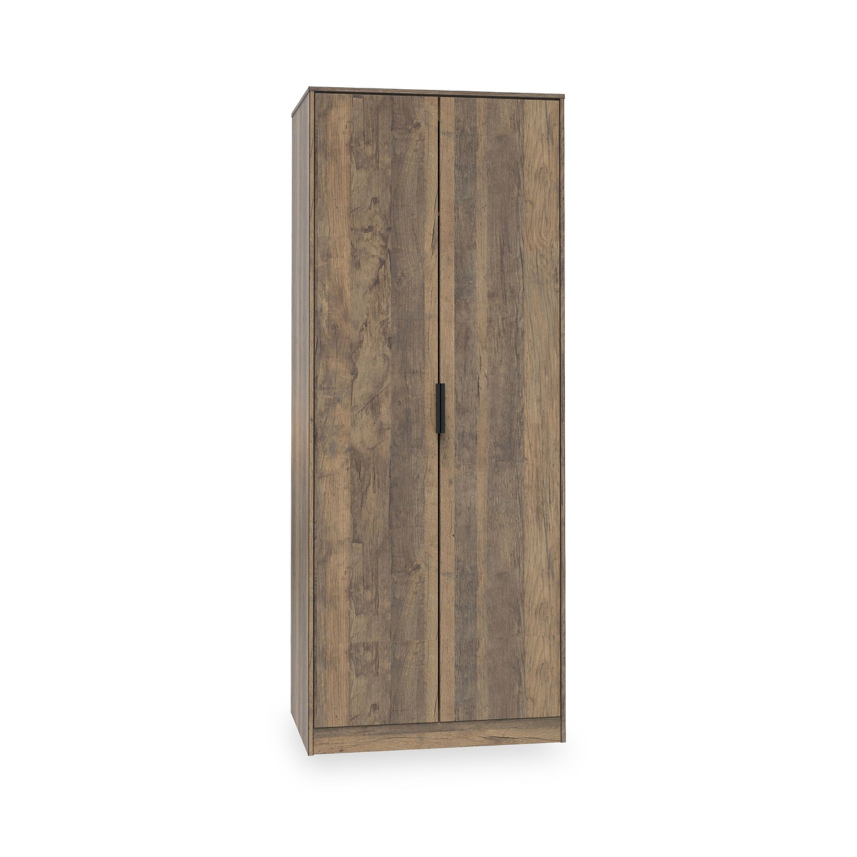 Ashbourne Double Wardrobe Vintage Oak from Roseland Furniture