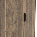 Ashbourne Double Wardrobe Vintage Oak from Roseland Furniture