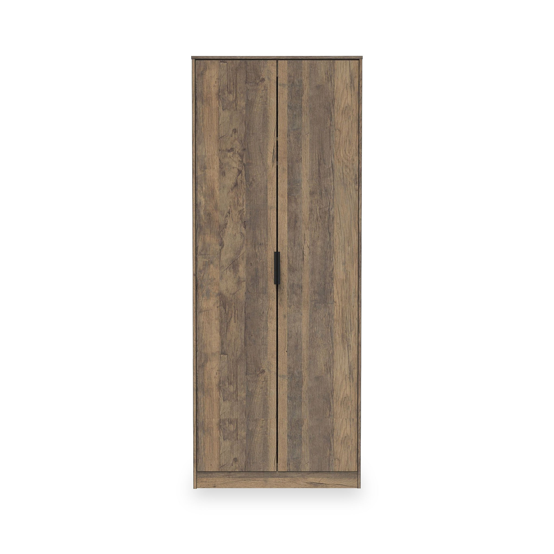 Ashbourne Double Wardrobe Vintage Oak from Roseland Furniture