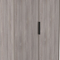 Ashbourne Double Wardrobe 2 Drawers Grey Oak from Roseland Furniture