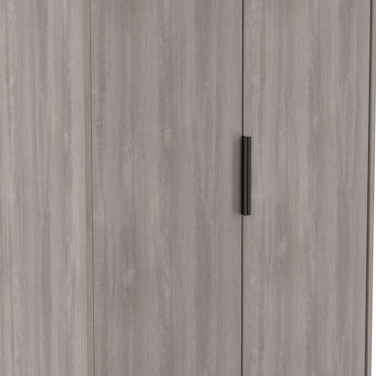 Ashbourne Double Wardrobe 2 Drawers Grey Oak from Roseland Furniture