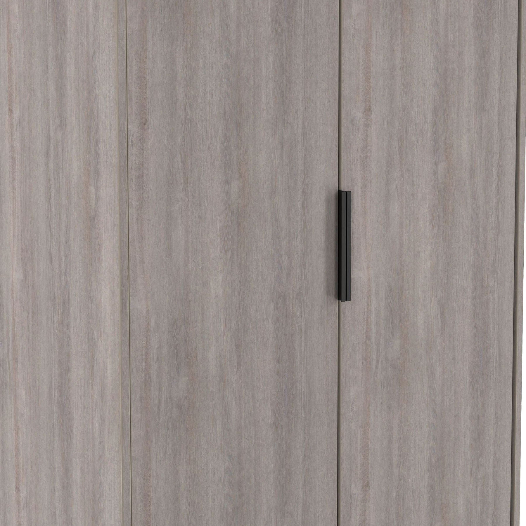 Ashbourne Double Wardrobe 2 Drawers Grey Oak from Roseland Furniture