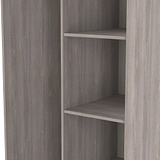 Ashbourne Open Shelf Wardrobe Grey Oak from Roseland Furniture