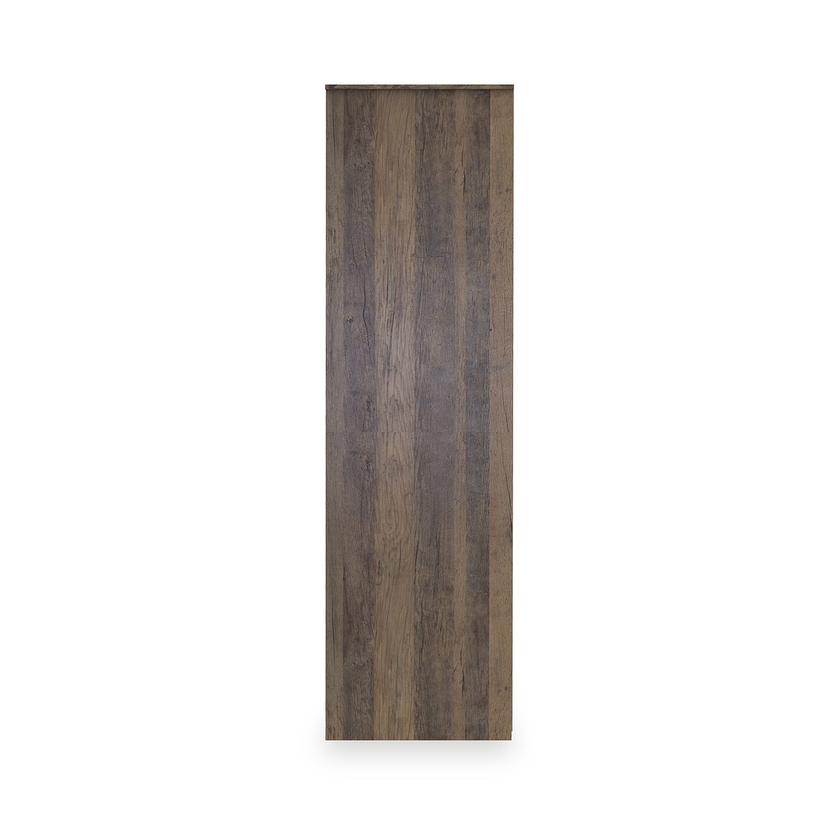 Ashbourne Open Shelf Wardrobe Vintage Oak from Roseland Furniture