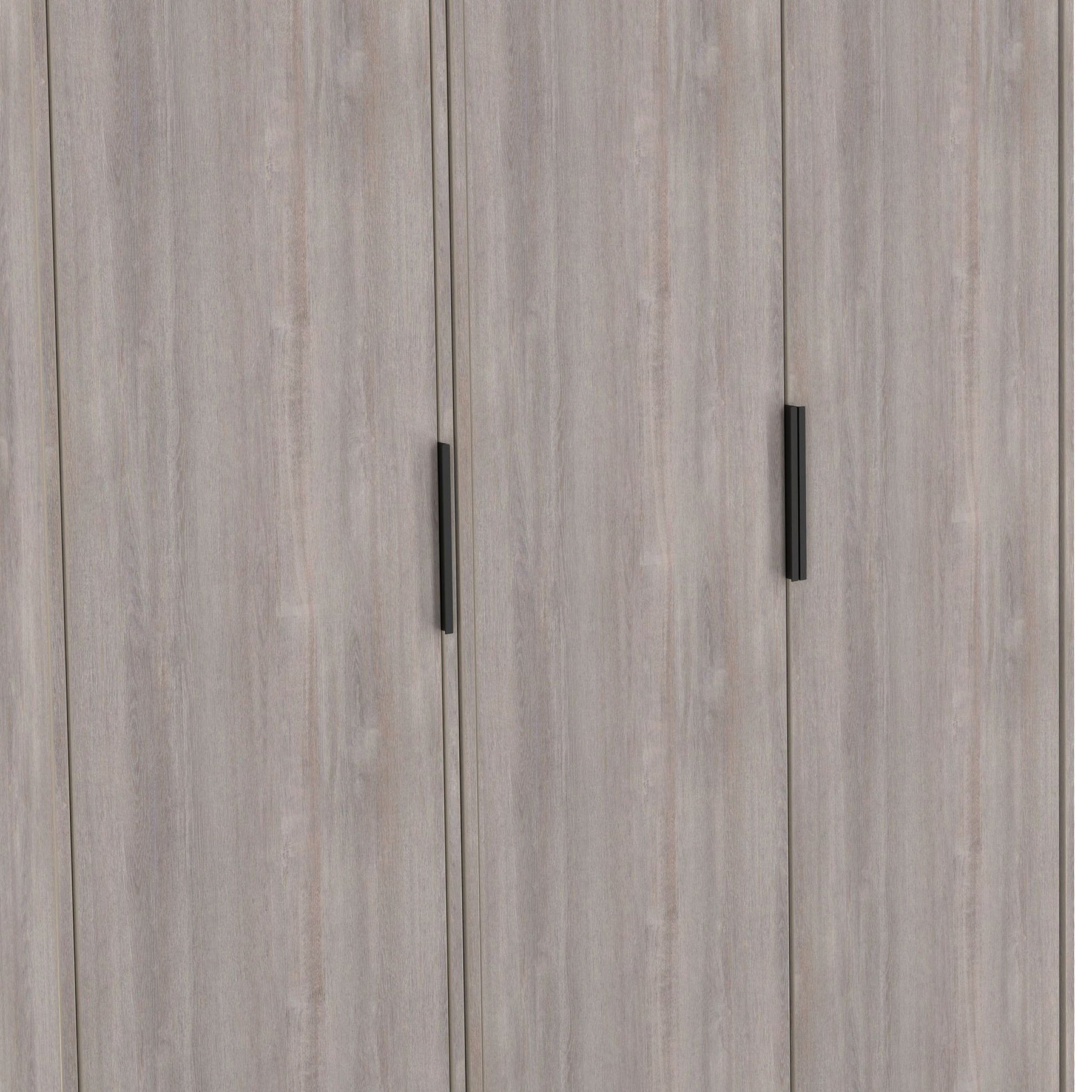 Ashbourne Triple Wardrobe Grey Oak from Roseland Furniture