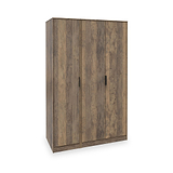 Ashbourne Triple Wardrobe Vintage Oak from Roseland Furniture