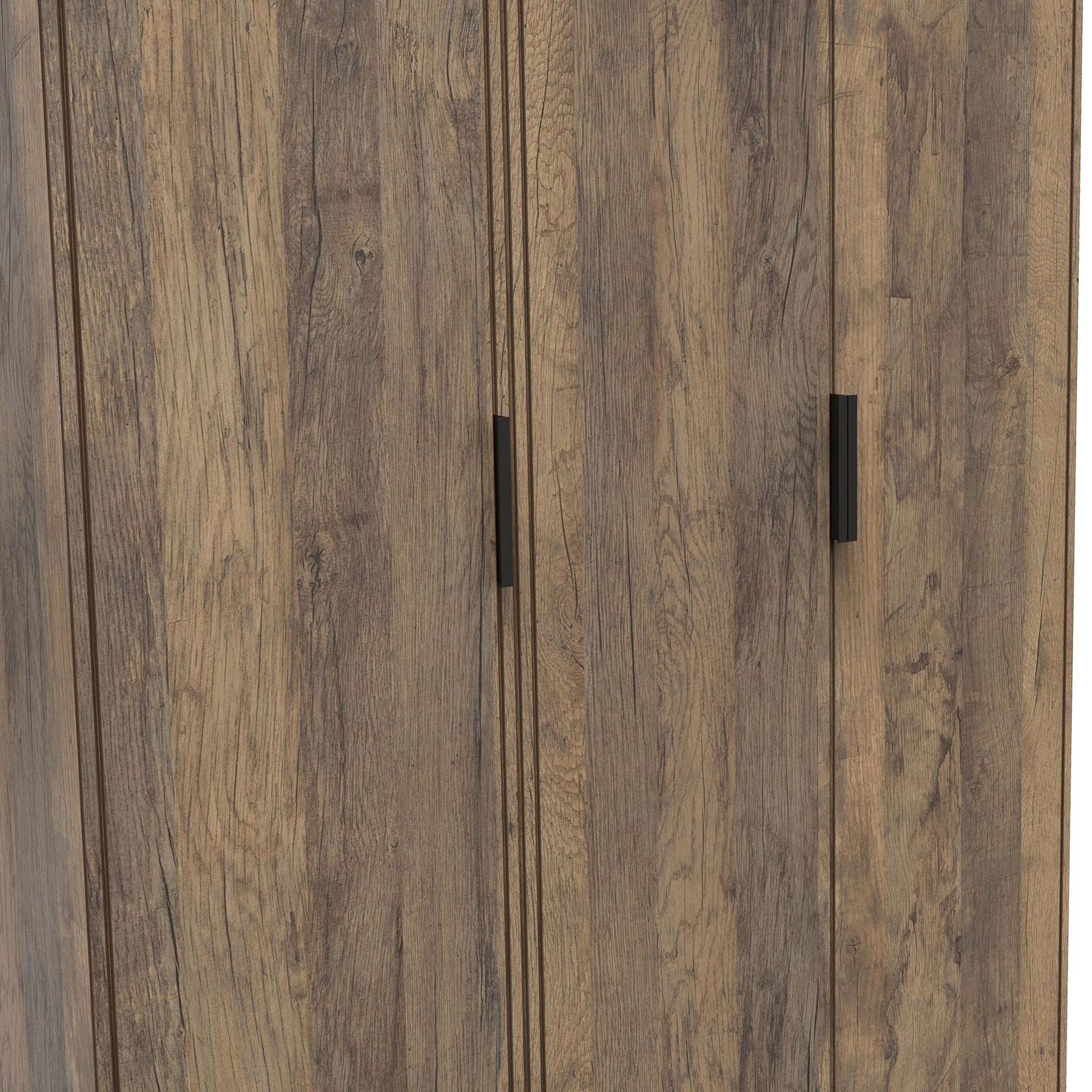 Ashbourne Triple Wardrobe Vintage Oak from Roseland Furniture