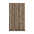 Ashbourne Triple Wardrobe Vintage Oak from Roseland Furniture