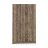 Ashbourne Triple Wardrobe Vintage Oak from Roseland Furniture