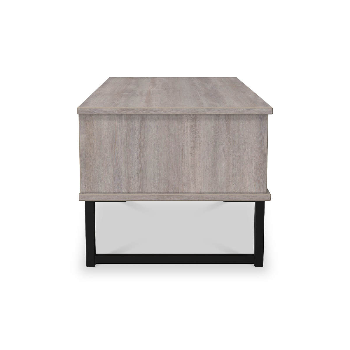 Ashbourne 1 Drawer Coffee Table Grey Oak from Roseland Furniture