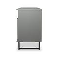 Ashbourne Multi Media TV Unit with Drop Doors Dusk Grey from Roseland Furniture
