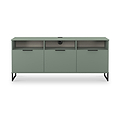 Ashbourne Multi Media TV Unit with Drop Doors Reed Green from Roseland Furniture