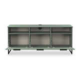Ashbourne Multi Media TV Unit with Drop Doors Reed Green from Roseland Furniture
