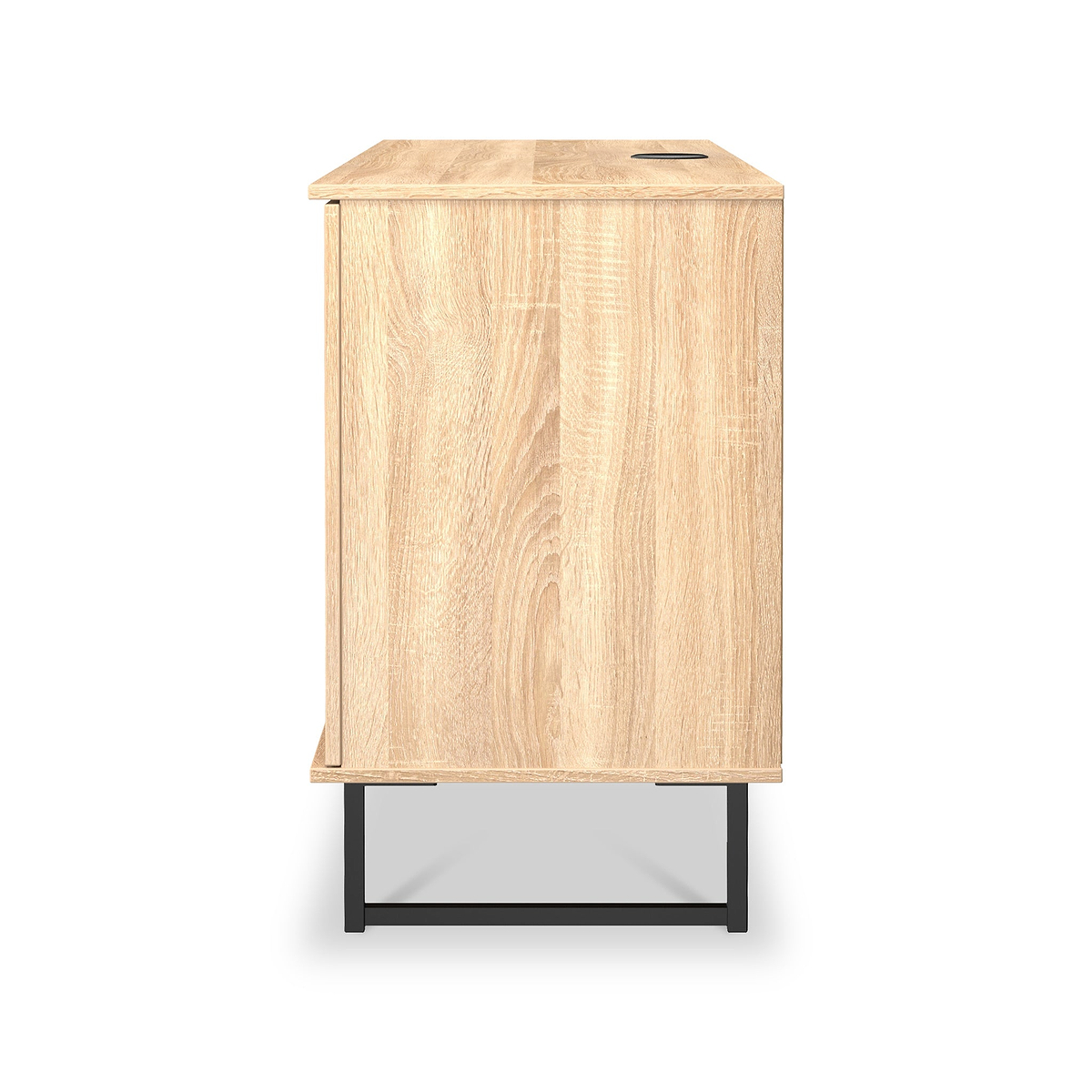 Ashbourne Multi Media TV Unit Oak from Roseland Furniture