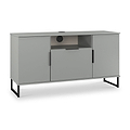 Ashbourne Multi Media TV Unit Dusk Grey from Roseland Furniture