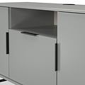 Ashbourne Multi Media TV Unit Dusk Grey from Roseland Furniture